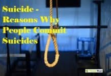 Suicide - Reasons Why People Commit Suicides