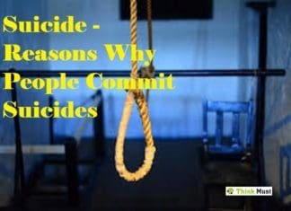 Suicide - Reasons Why People Commit Suicides