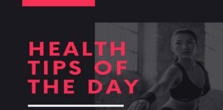 Health Tips of The Day?