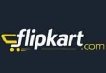 Flipkart logo featuring a yellow shopping cart icon on a dark background, embodying excitement about Flipkart discounts.