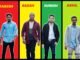 Four individuals, immersed in "the money game," are standing before colorful backgrounds labeled Rakesh, Akash, Suresh, and Akhil.